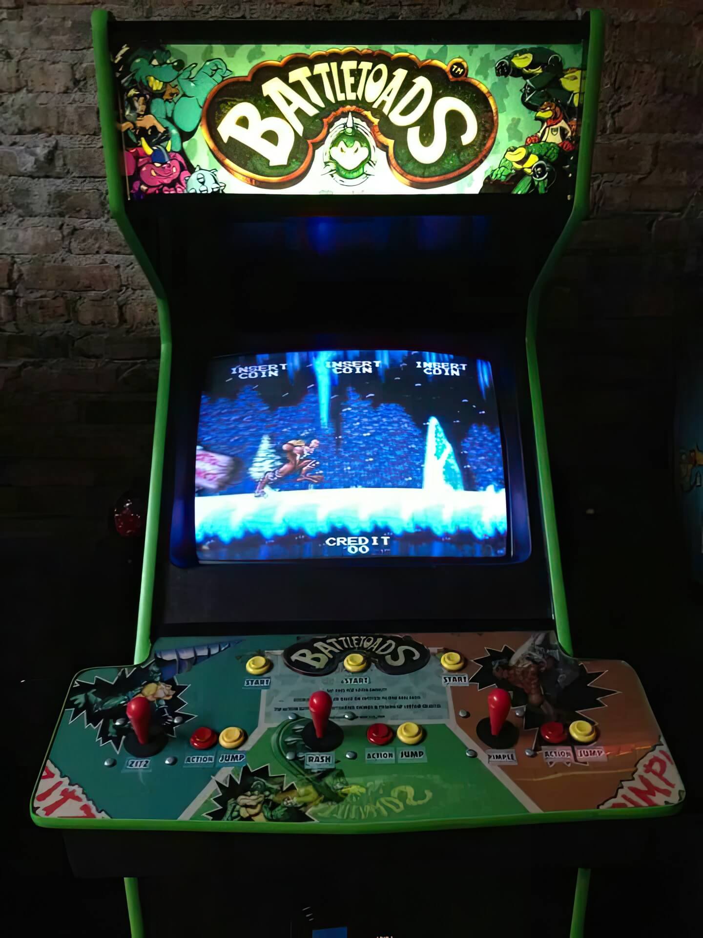 Видеоигра Battletoads на Аркадном автомате